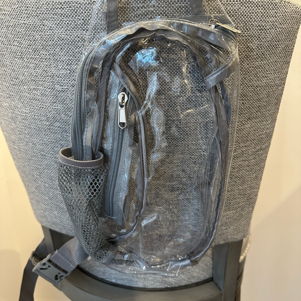 Clear Sling Backpack - Picture 2 of 9